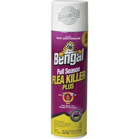 Bengal Flea Killer Plus 16 Oz. Aerosol Spray Full Season Tick & Flea Killer 92445